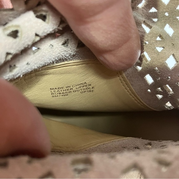 Michael Kors‎ Sunny suede ankle boots tan size 9 - Picture 9 of 9